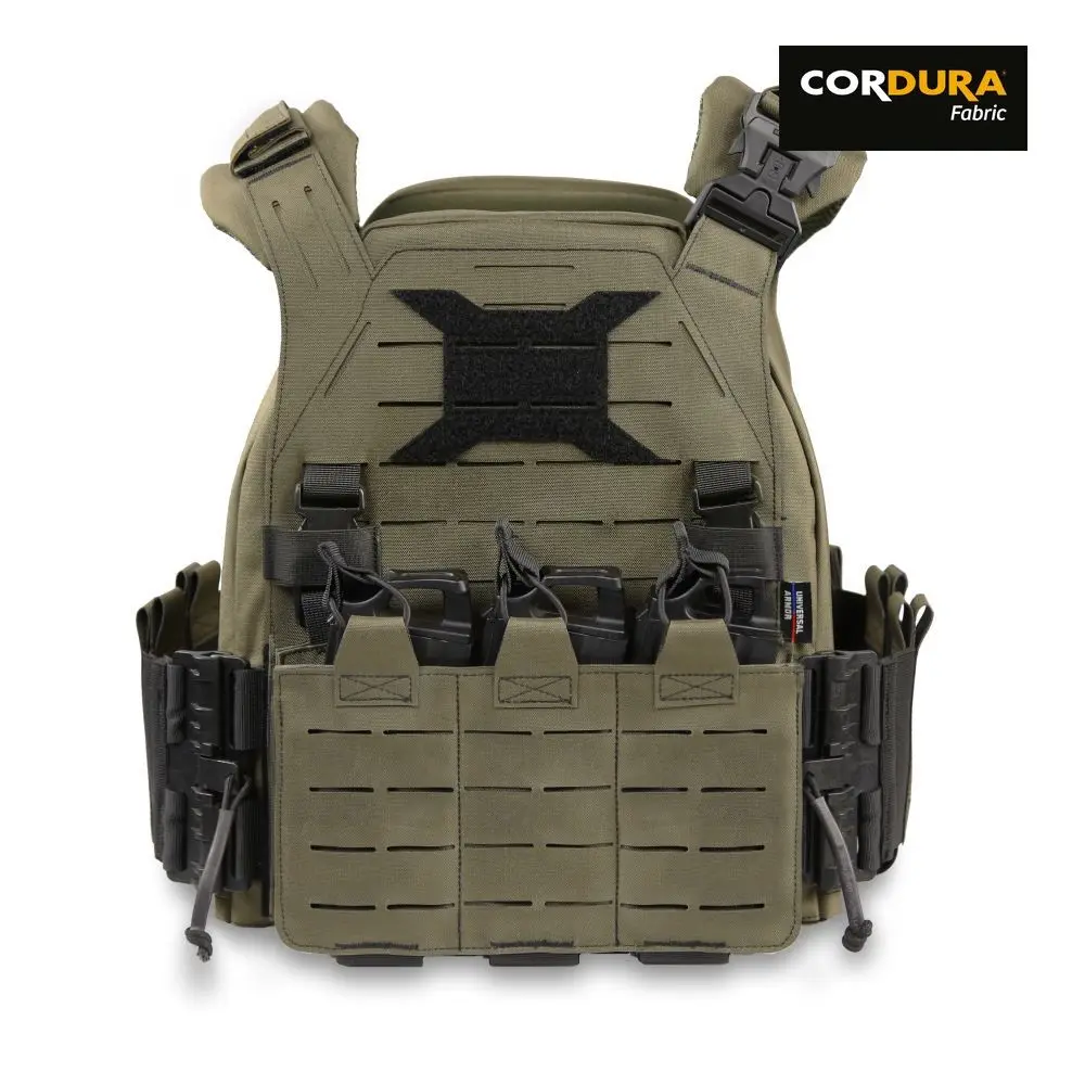 

UTA Wildbee Plate Carrier Lightweight Tactical Vest Multicam Cordura 500D Nylon Quick Release System for Airsoft Military Police