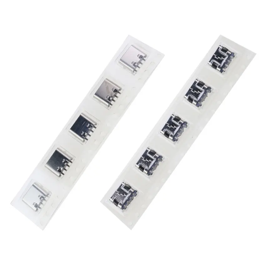4 контакта тип C разъем SMT коннектор Micro USB Тип 3 1 женское размещение SMD DIP для