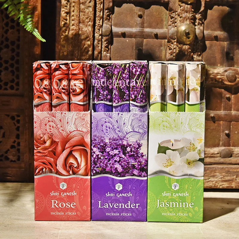 20 палочек индийские кокосовые благовония Бытовая Спальня туалет Agarwood тибетская