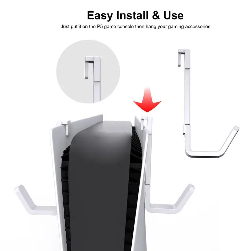 PS5Slim аксессуары подставка для наушников настенный держатель Вешалка игровой