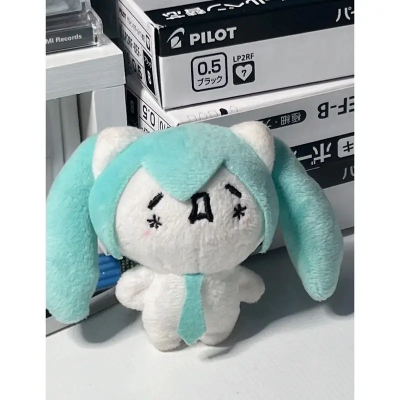 

Kawaii New Keychain Cartoon Hatsune Miku Anime Girl Heart Exquisite Everything Plush Doll Doll Bag Keychain Pendant Accessories