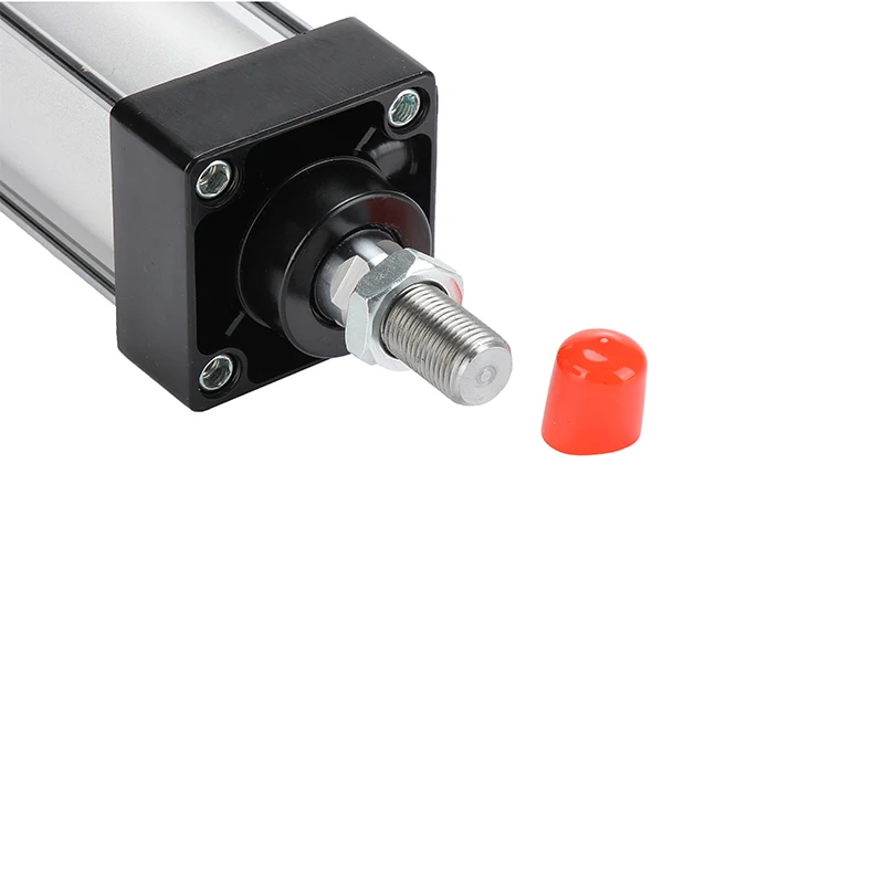 

ZJSHUYI Standard High Thrust Pneumatic Cylinder With Magnetic 32X32*250/300/350/400/450/500 SC-32