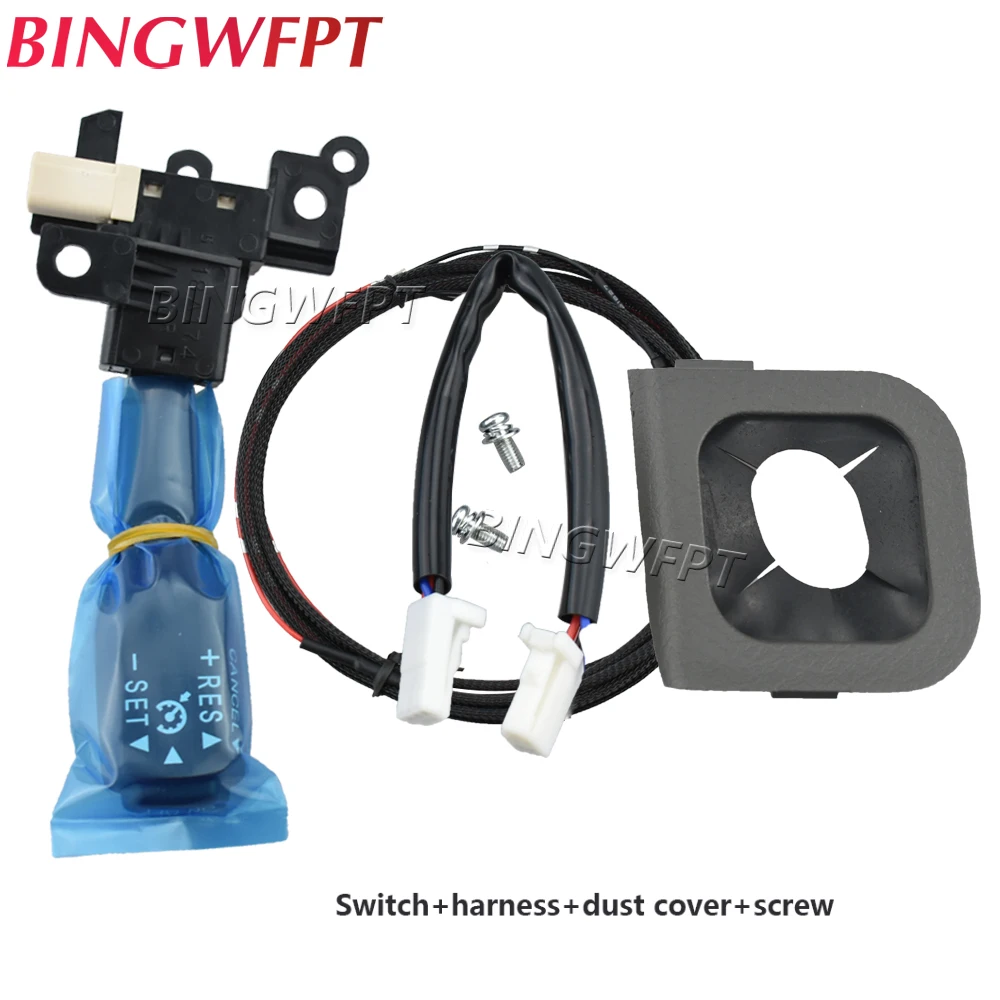 

Новый переключатель круиз-контроля 84632-34011 для Toyota E'Z 2011-2016, чехол на руль 45186-0F050C0 45186-0F050 84632-3401