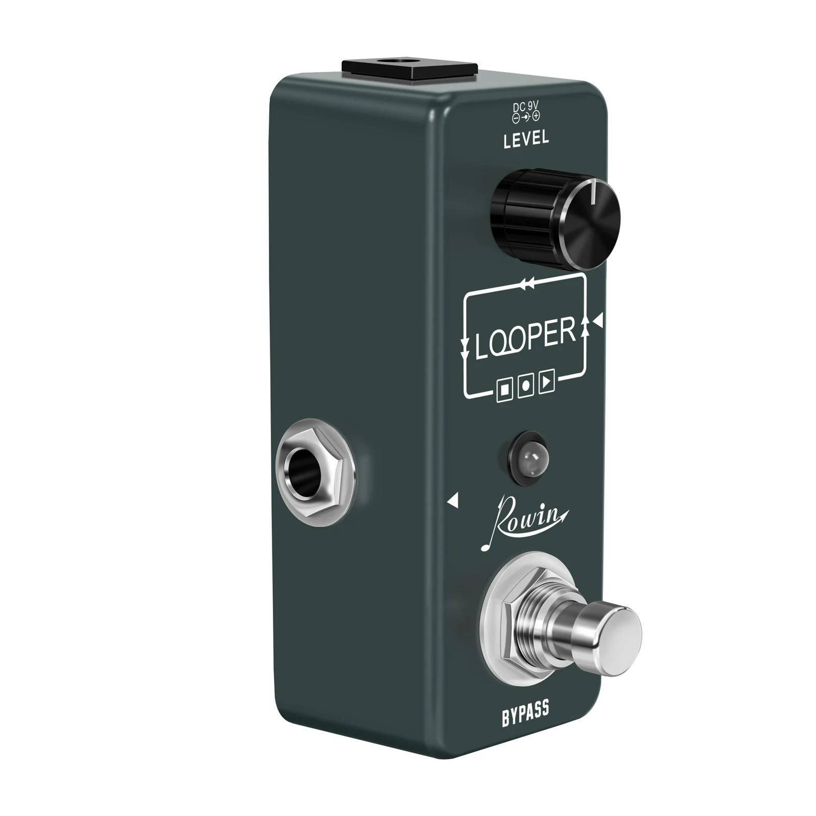 Rowin LEF-332 Guitar Looper Pedal Digital Looper Effect Pedals For Electric Guitar Bass 10 Min Recording Time