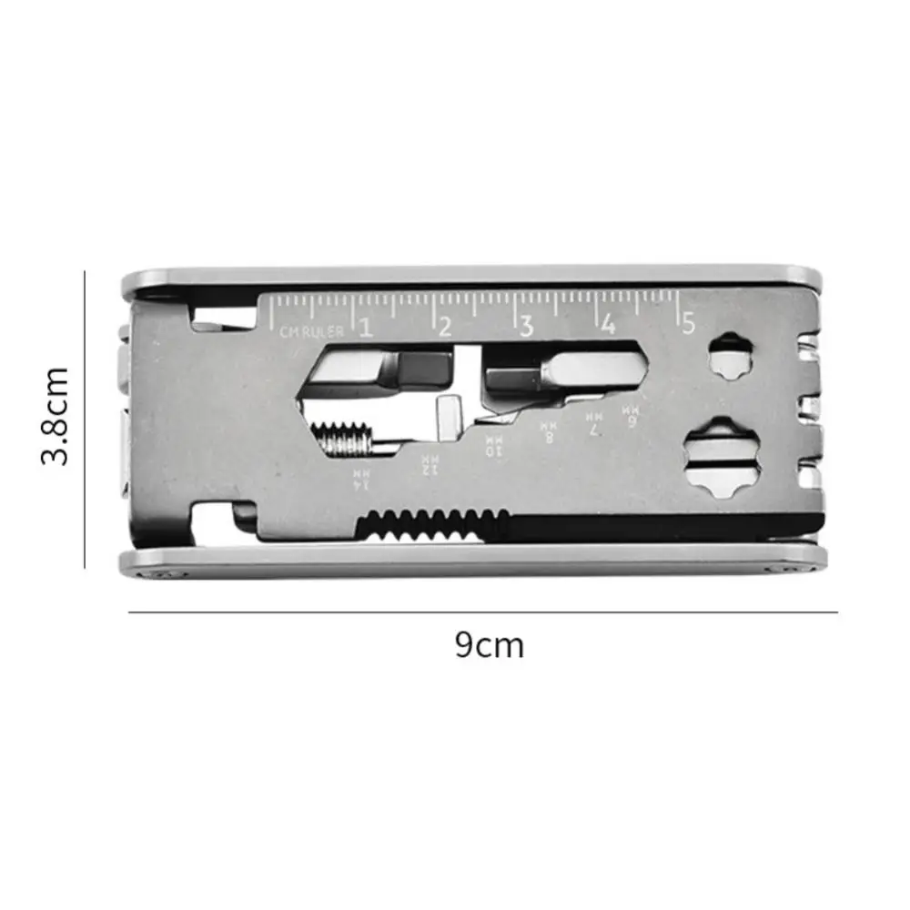 

Protable Versatile Tool Opener Stainless Steel 2023 New Collapsible Bicycle Maintenance Tools Bottle Opener Spoke Key