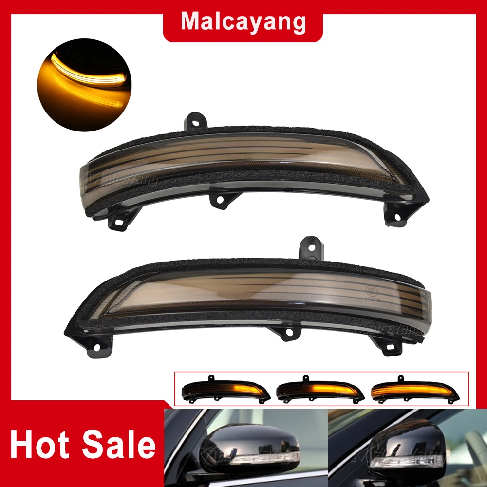 

1 Pair Dynamic Turn Signal LED Side Mirror Indicator Blinker Sequential Light For Nissan Teana J32 2008-2012 Maxima