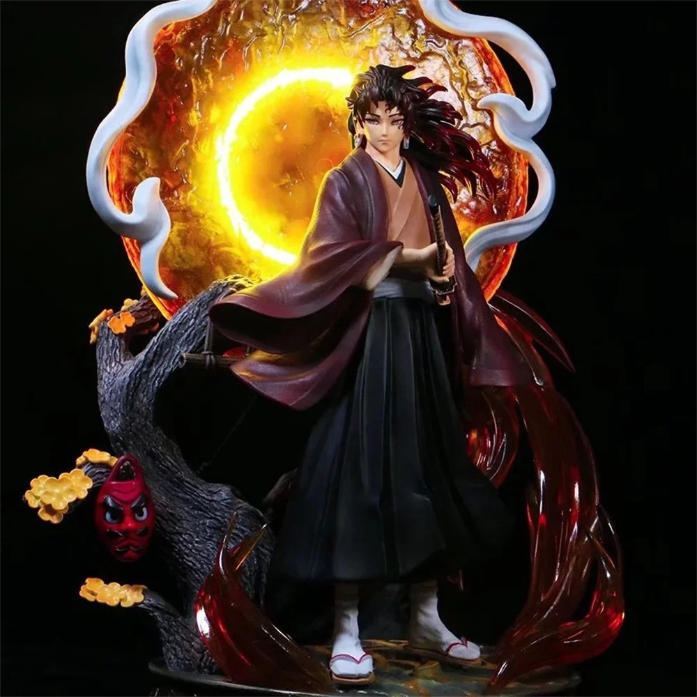 

Anime Demon Slayer Kimetsu No Yaiba Tsugikuni Yoriichi GK Luminous PVC Action Figure Collectible Model Doll Toy 40cm