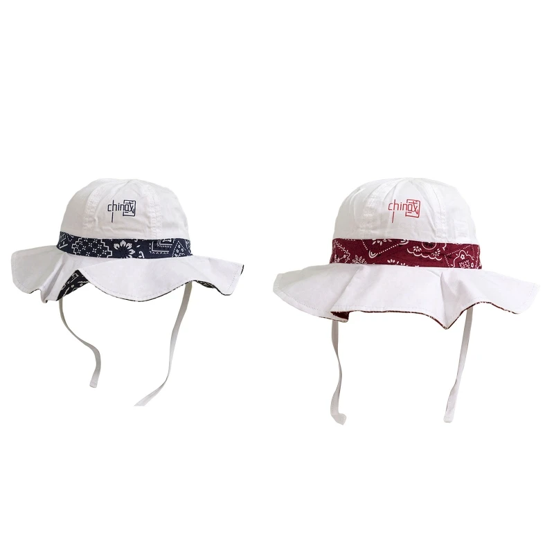 Детская Панама C6UD в китайском стиле милая детская шляпа с широкими полями для