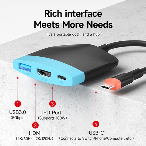 Hagibis Switch 2 ТВ-док-станция