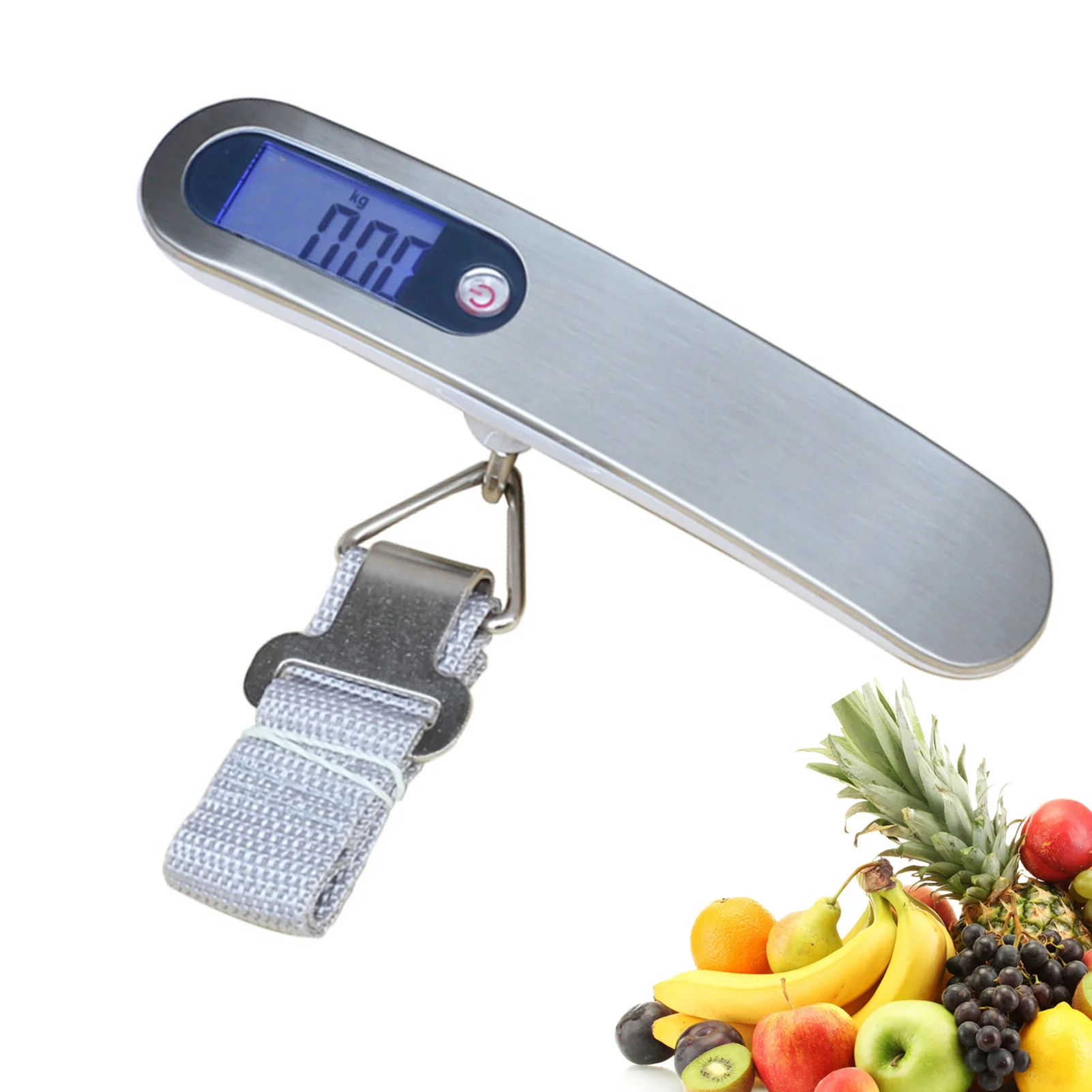 

Luggage Scale Scale For Travel Portable Handheld Suitcase Weight Digitial LCD Display Backlight Baggage Scale