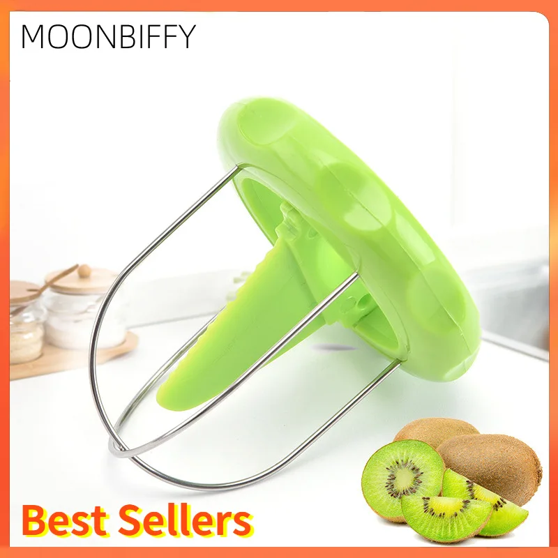 

Creative Home Kiwi Peelers Stainless Fruit Corers Separator 2-in-1 Cutter Fruit Knife Fruit & Vegetable Tools kitchen items