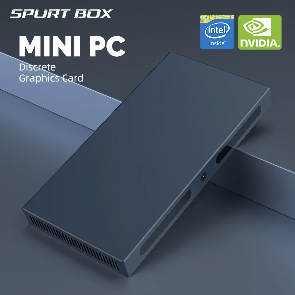 Мини-пк 2024 Spurt Box Diy С Nvidia Mx150 Intel Uhd Graphics Core I7-1065g7 4k Ddr4 16g — Компактный Настольный