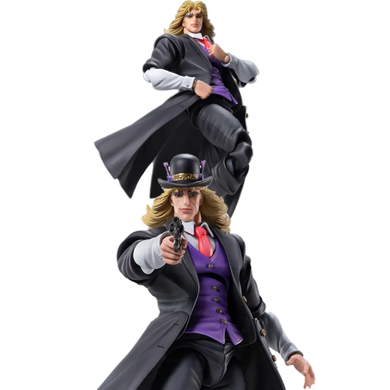 

Original MEDICOS-E SUPER ACTION STATUE Jojo's Bizarre Adventure : Phantom Blood Robert Edward O Speedwagon Action Figure Toy