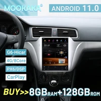 android 11 for volkswagen vw lavida 2016 hi car car radio player gps navigation voice control px6g6 128gb 4glet 8core