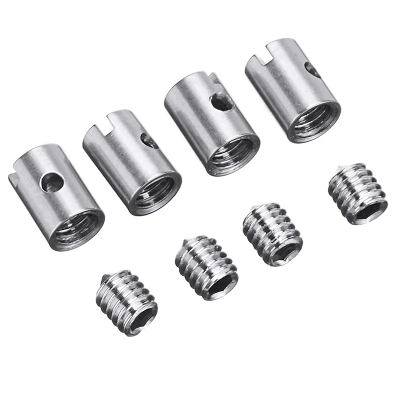 8 шт. металлические паяльные Кабельные соски 5 мм дроссельная заслонка с винтом