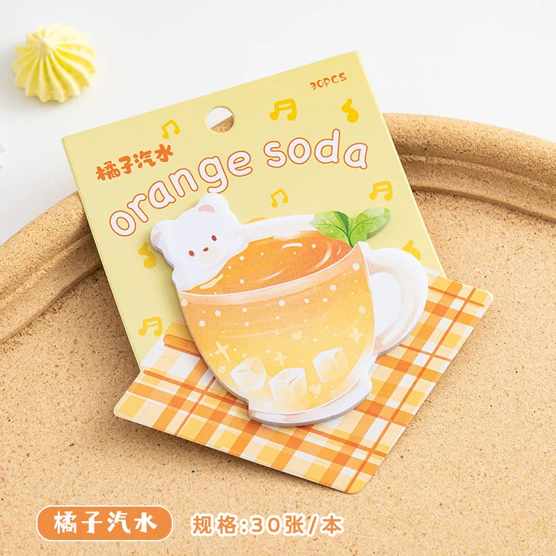 

Липкие заметки с животными и сердечками