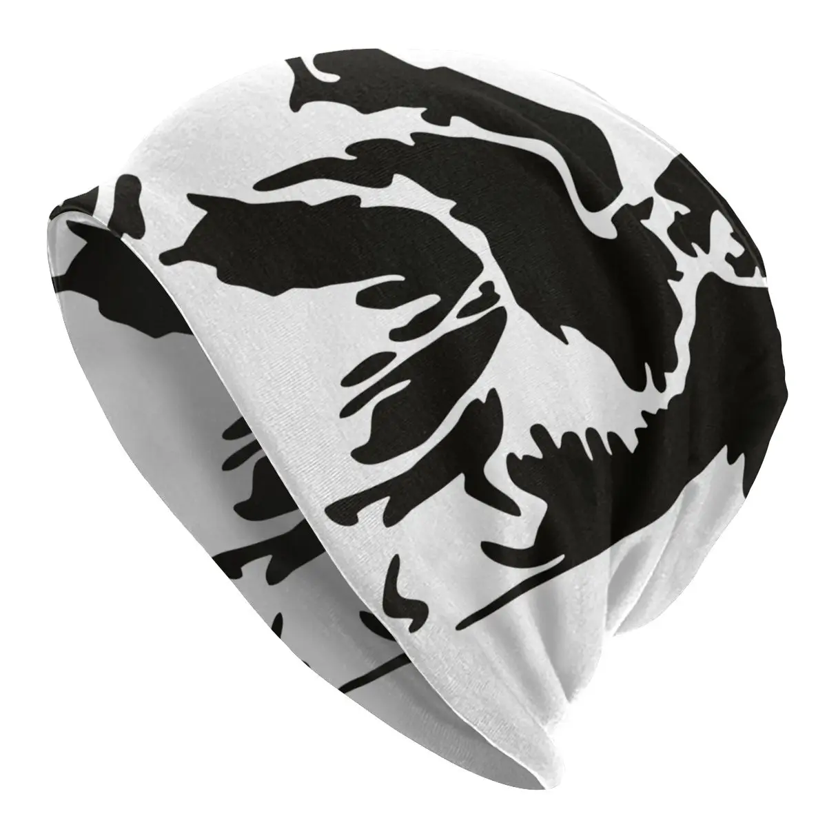 

Облегающие шапки Бэнкси с изображением опущенного ангела, ветрозащитная шапочка в стиле хип-хоп с уличным принтом, шапка для взрослых, вяза...