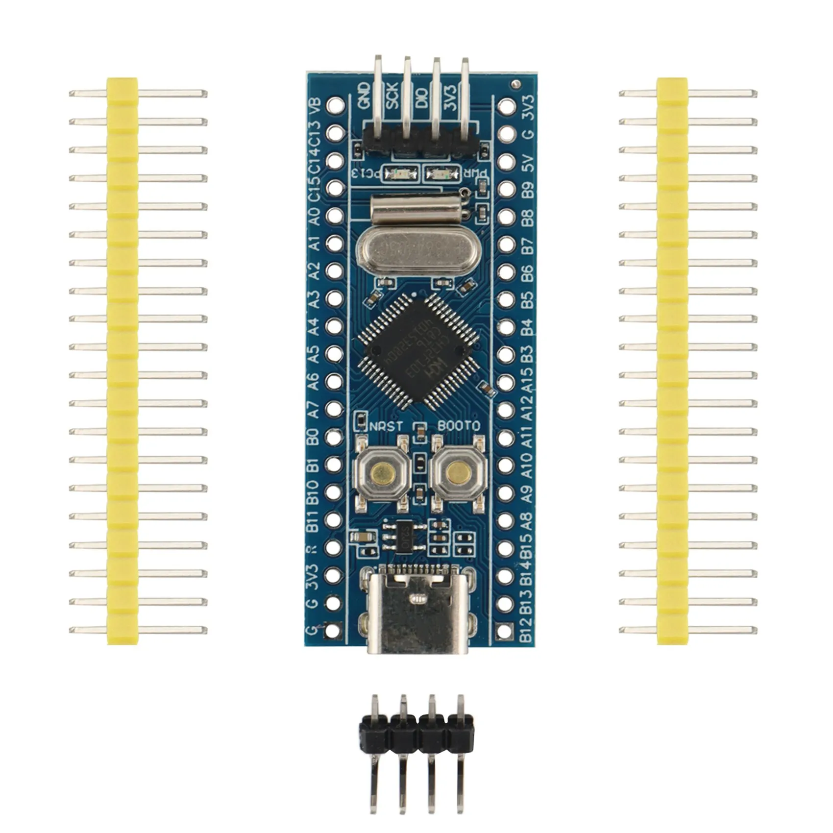 

Плата разработки STM32F103C8T6 ARM STM32, модуль для Arduino, Комплект «сделай сам» CH32F103C8T6, Type-C