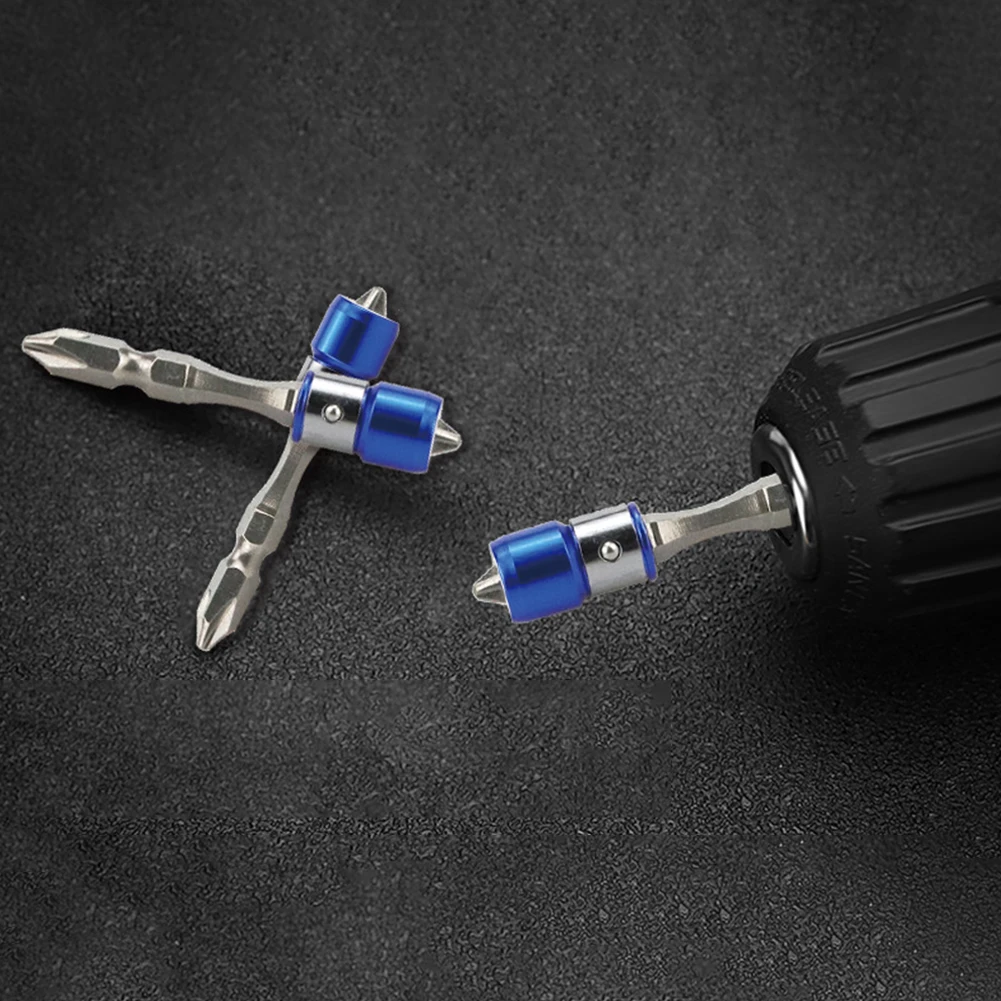 

10pcs PH2 Electric Cross Screwdriver Bit Set Double Head With 1 Magnetic Ring Cross High Hardness Hand Drill Bit Hand Tool