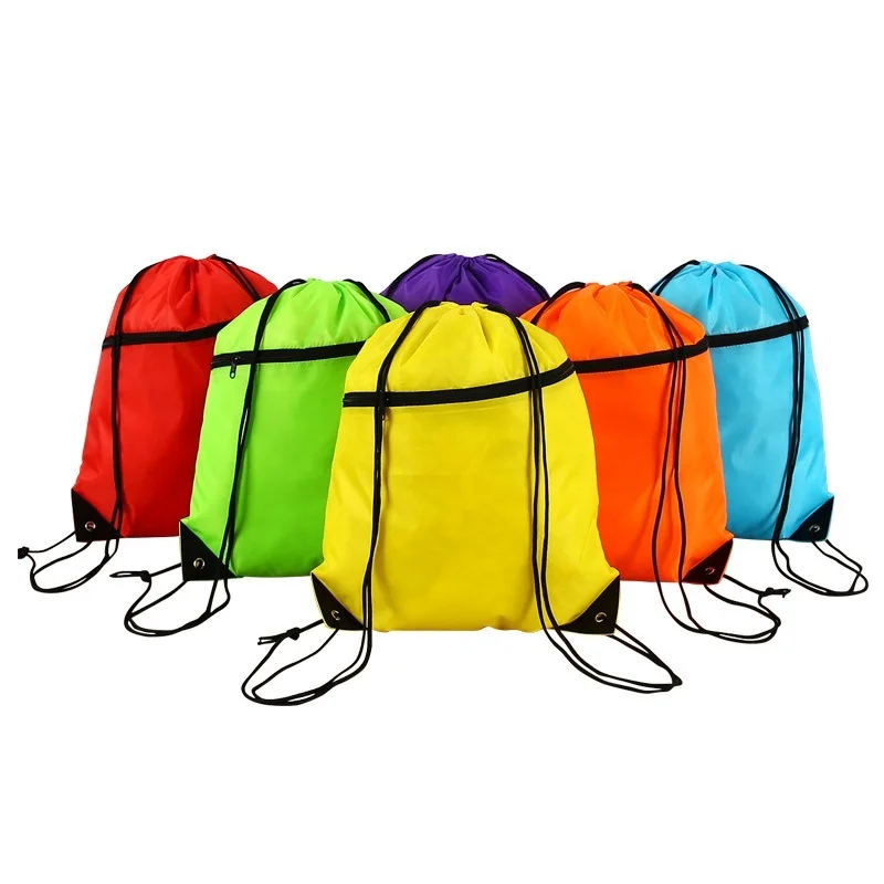 

Waterproof Sports Gym Bag Drawstring Bag Sports Fitness Travel Outdoor Shopping Bag Swimming Basketball Yoga