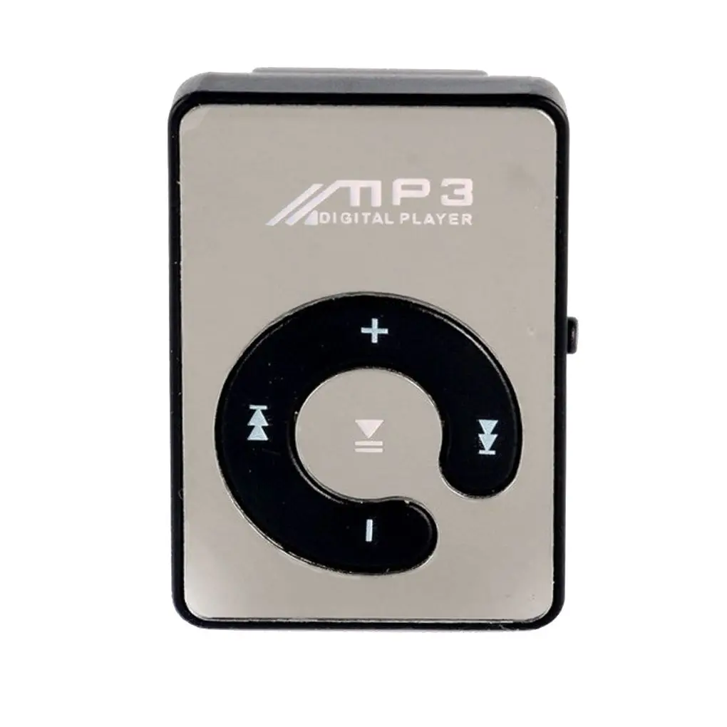 

Мини USB MP3-плеер с зеркальным зажимом Спортивная Поддержка 8 ГБ Micro SD TF карта портативный мини цифровой музыкальный медиаплеер