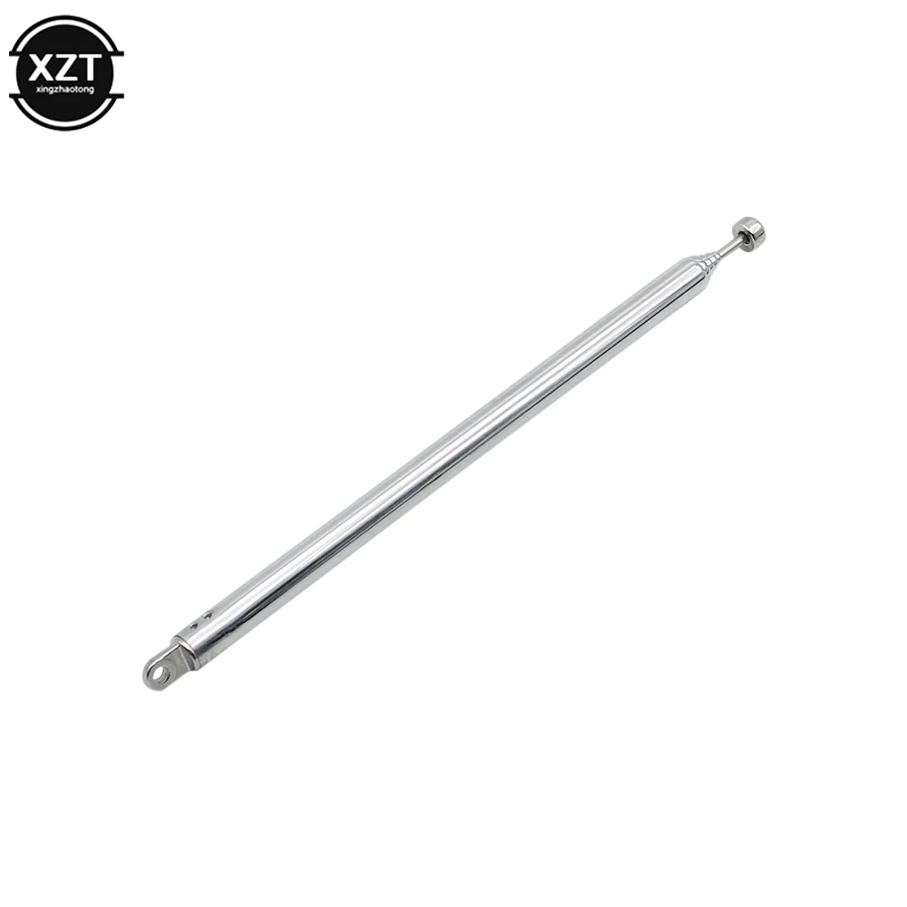 

7-section Telescopic Antenna TV Radio DAB AM/FM Universal 7-120 Radio Telescopic Rod Antenna Connect F Head BNC Head TV Head