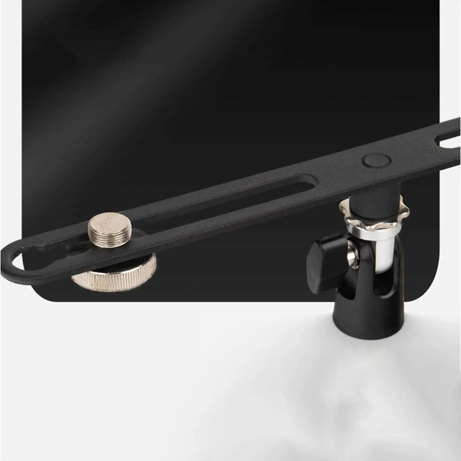 

Adjustable Stereo Microphone Bar with 5 8inch Screws for Holding 2 Mics