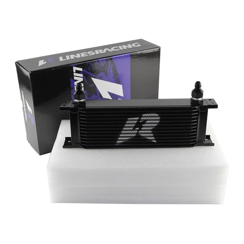 Алюминиевый 13-рядный масляный радиатор AN8 с многослойной пластиной адаптер AN6