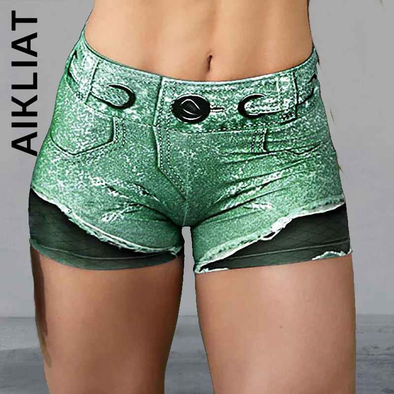 

Aikliat Women Seamless New High Waist Yoga Shorts Sporty Leggings For Women Fitness Women's Shorts Gym Gym Clothing Shorts
