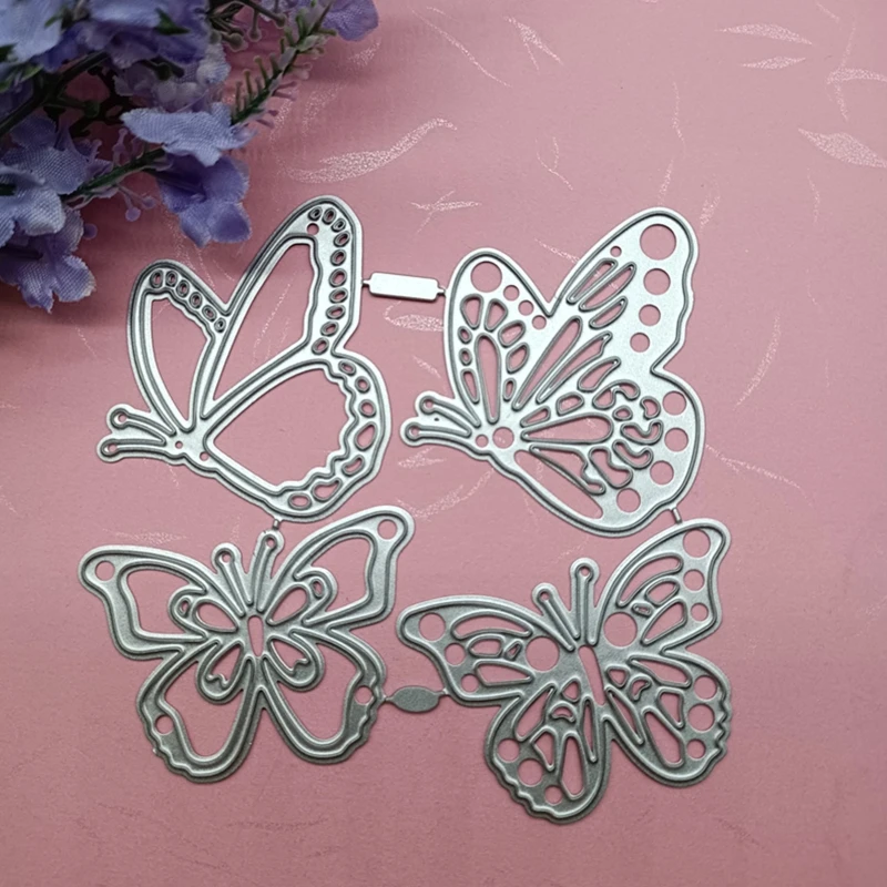 

Металлические штампы Flying for butterfly, трафарет из углеродистой стали, пресс-форма для тиснения, Прямая поставка