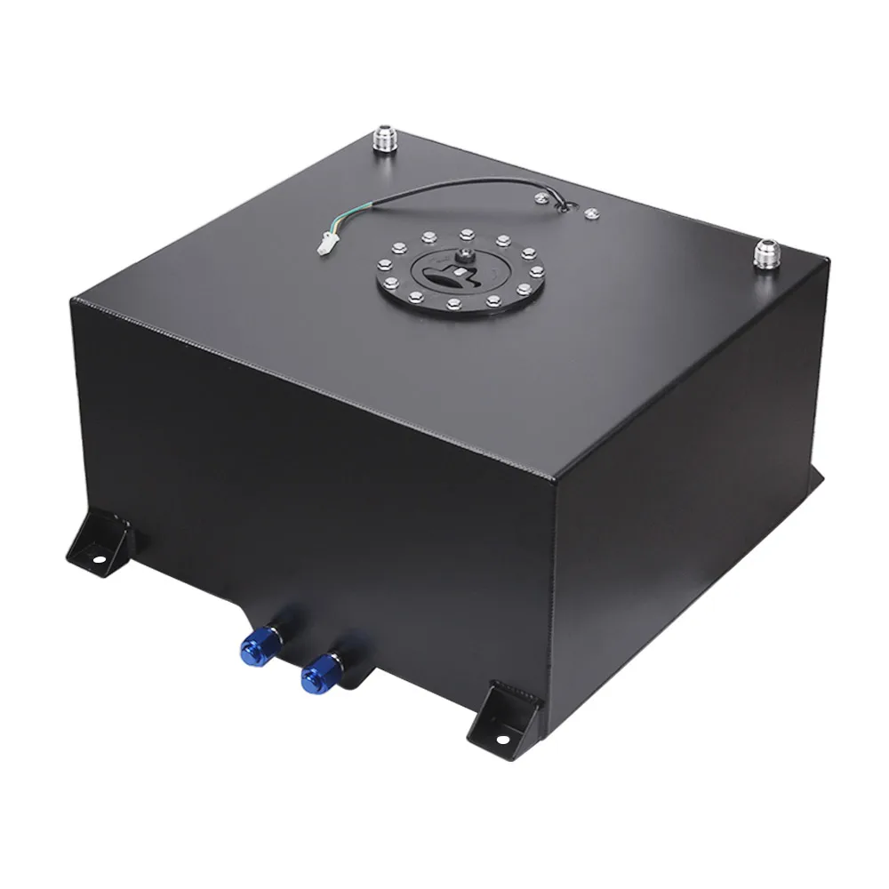 

60L Aluminium Fuel Surge Tank With Cap Foam Inside With Sensor Fuel Cell