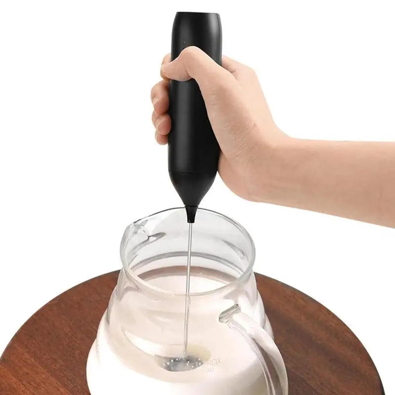 

Electric Coffee Blender Milk Frother Handheld Egg Beater rustproof Creamer Whisk portable Coffee Stirring Tool Kitchen Gadgets