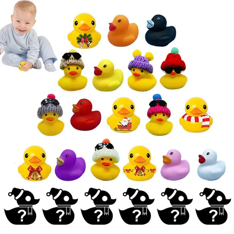 

Advent Calendar 2022 2022 Christmas Countdown Advent Calendar 24 Rubber Duck Bath Toys Cute Rubber Duck Funny Toys Stocking