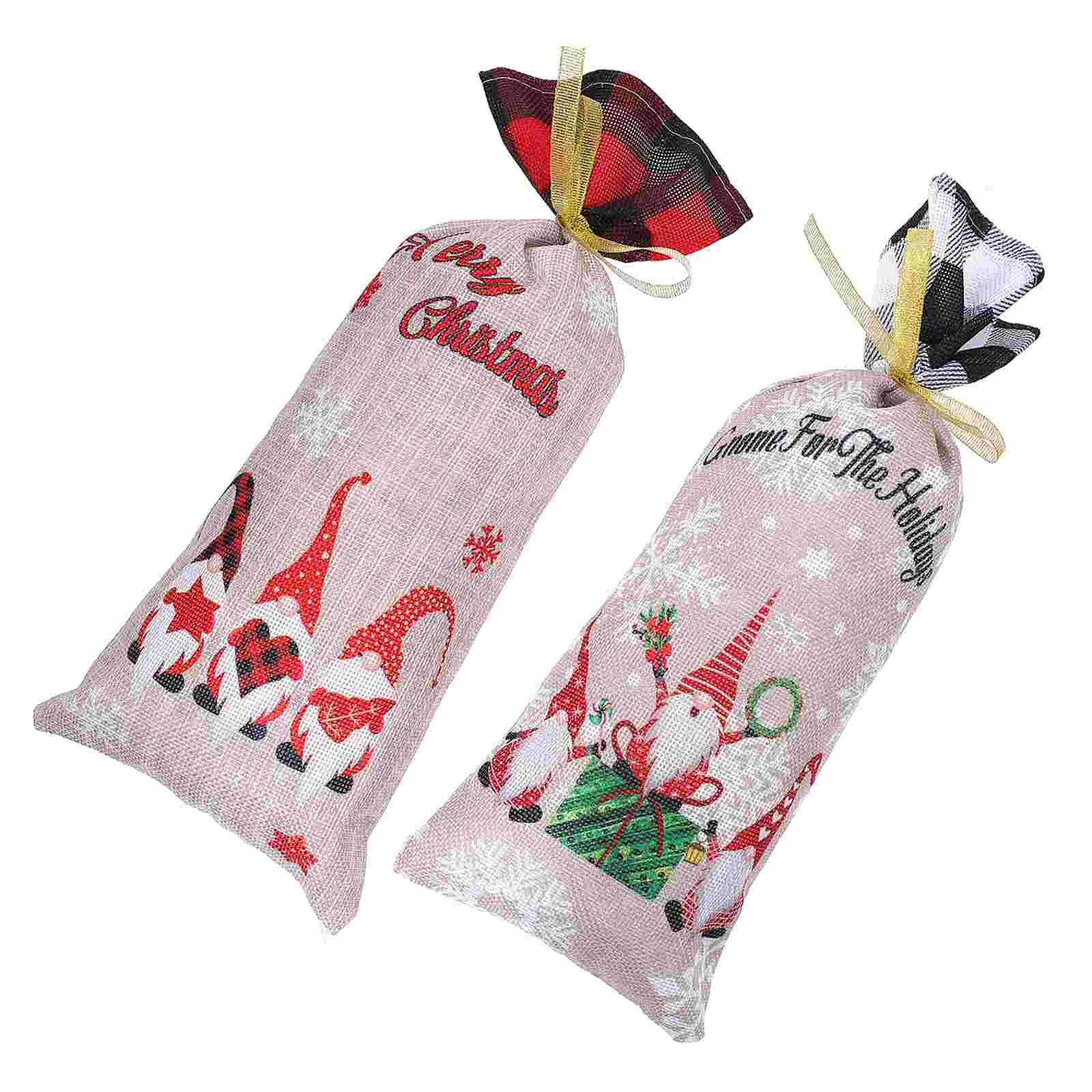 

Bottle Christmascover Gift Covers Bags Wrapping Bag Christams Champagnewraps Vintage