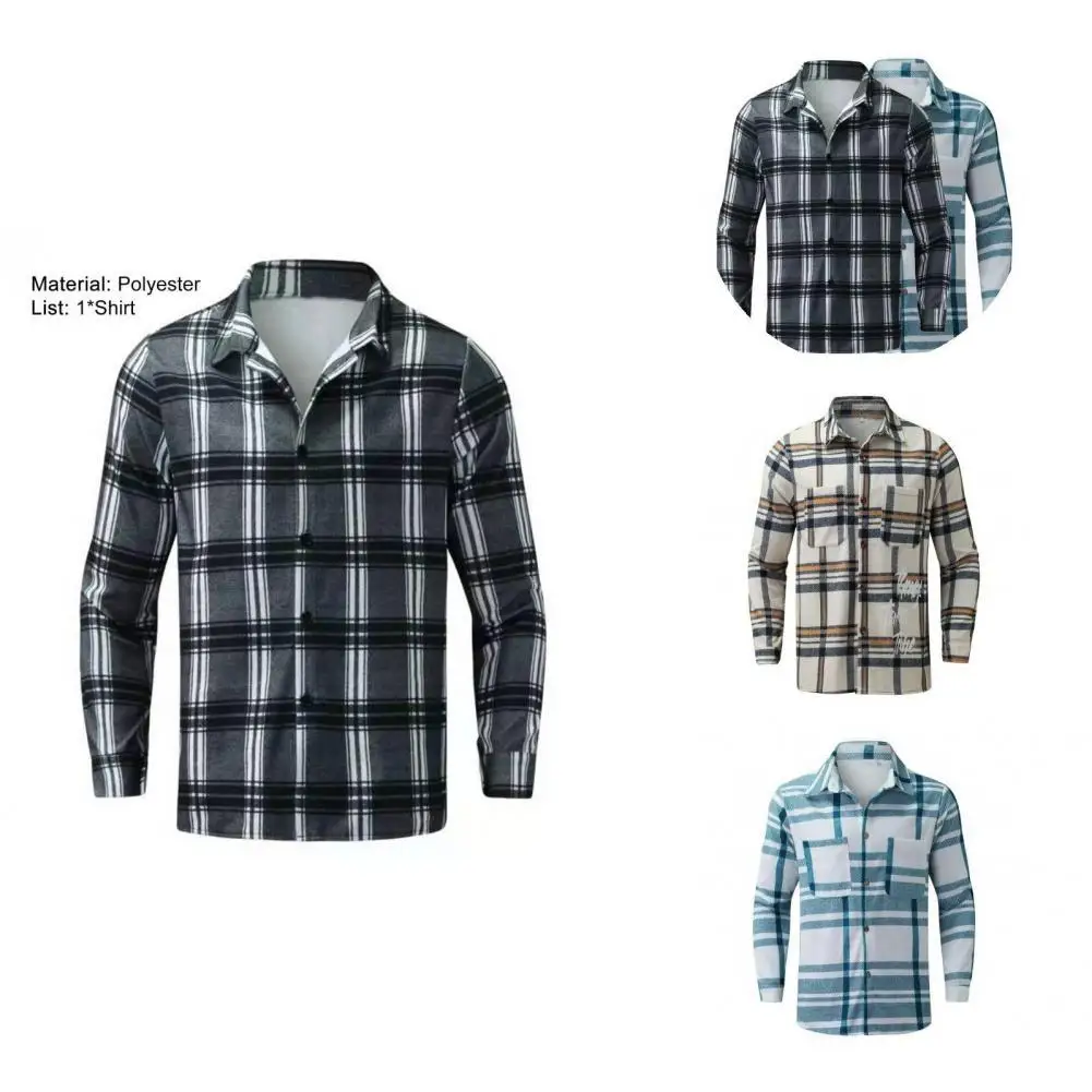 

Popular Shirt Long Sleeve Spring Men Shirt Slim-fitting Good Touch Shirt