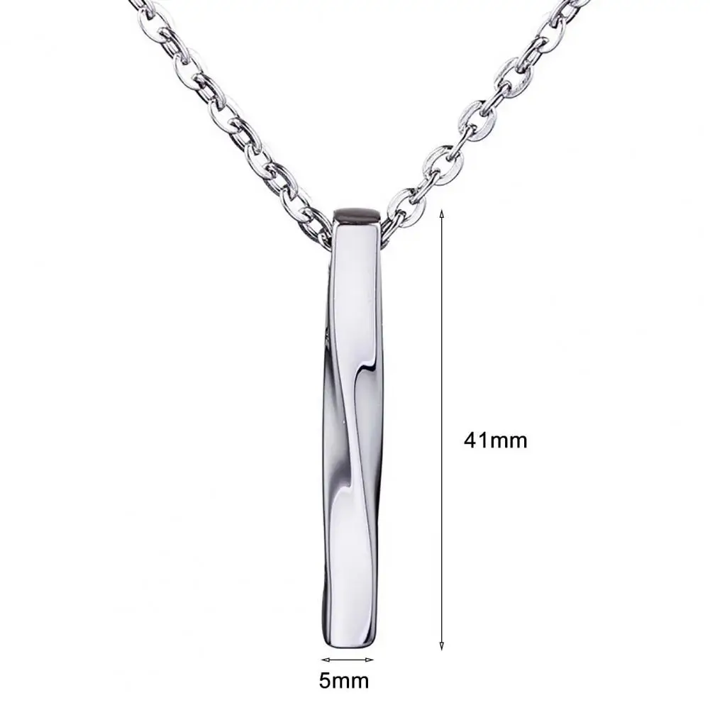 

Pendant Smooth Pure Colors Rock Exquisite Men Necklace Necklace for Daily Wear