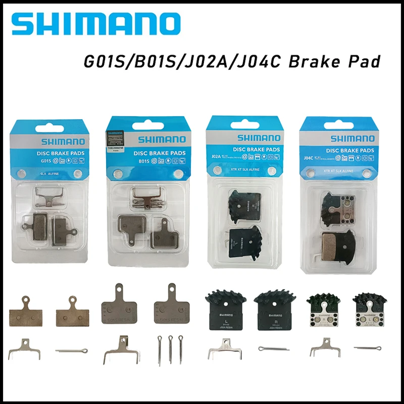 

Тормозные колодки SHIMANO B01S G01S J02A J04C, резиновые дисковые Тормозные колодки для горных велосипедов MT200 / M315 Br-M485 M445 M446 M447 M395 M355 M575 M475