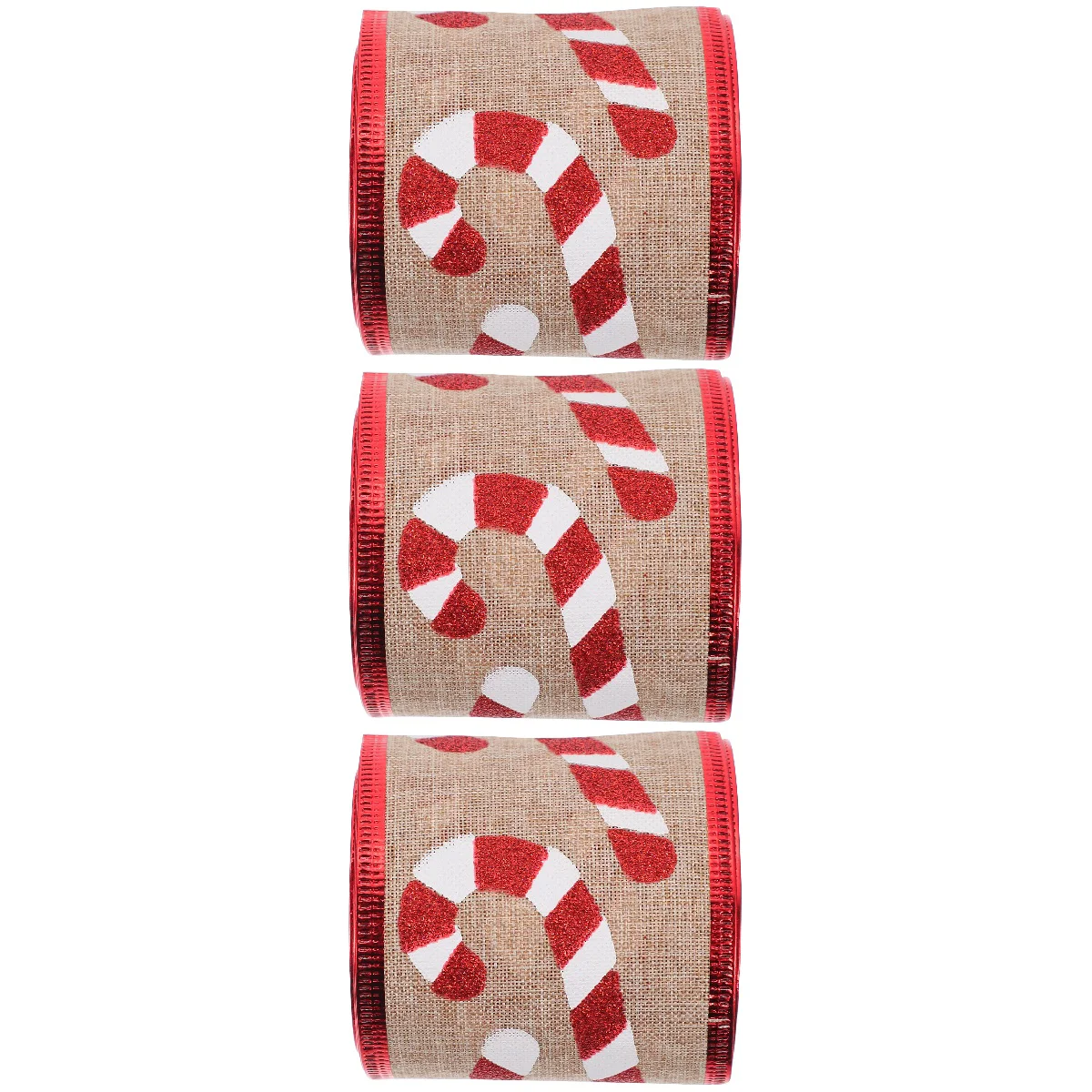 

Ribbon Christmas Gift Wrappingburlap Garland Holiday Box Ribbons Natural Trim Tableclothdiy Sewing Merry Tree Linen Wide White