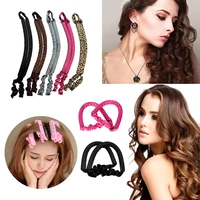 diy hair accessories soft roller hair curler no heat curling long hair styling tool hair curlers roller braiding tools