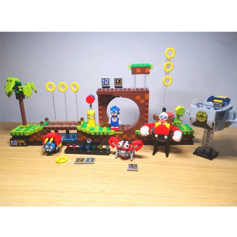 

2022 New Creative LED Lighting Kit 21331 Classic Pop Game Green Mountain Building Block Toy Set Kids Gift Birthday Gift