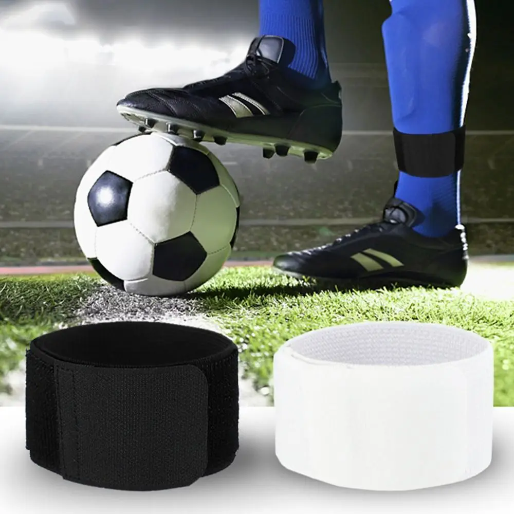 

Kids Boys Men Anti Slip Adjustable Leg Guard Sleeves Soccer Ankle Guards Belt Football Shin Holder Fixed Strap