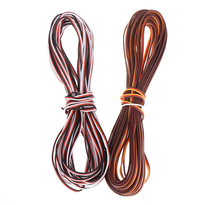 

10m 30 Core Twist Servo Extension Cable JR Futaba Twisted Wire Lead For RC Airplane Accessories Parts 2Colors