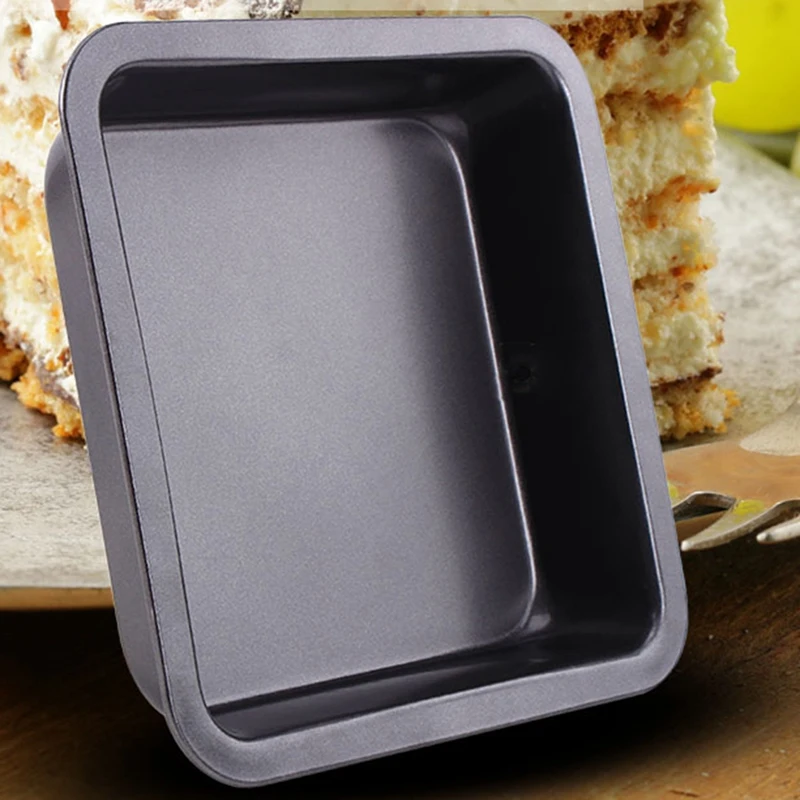 9 дюймов антипригарная квадратная коричневая кастрюля из углеродистой стали