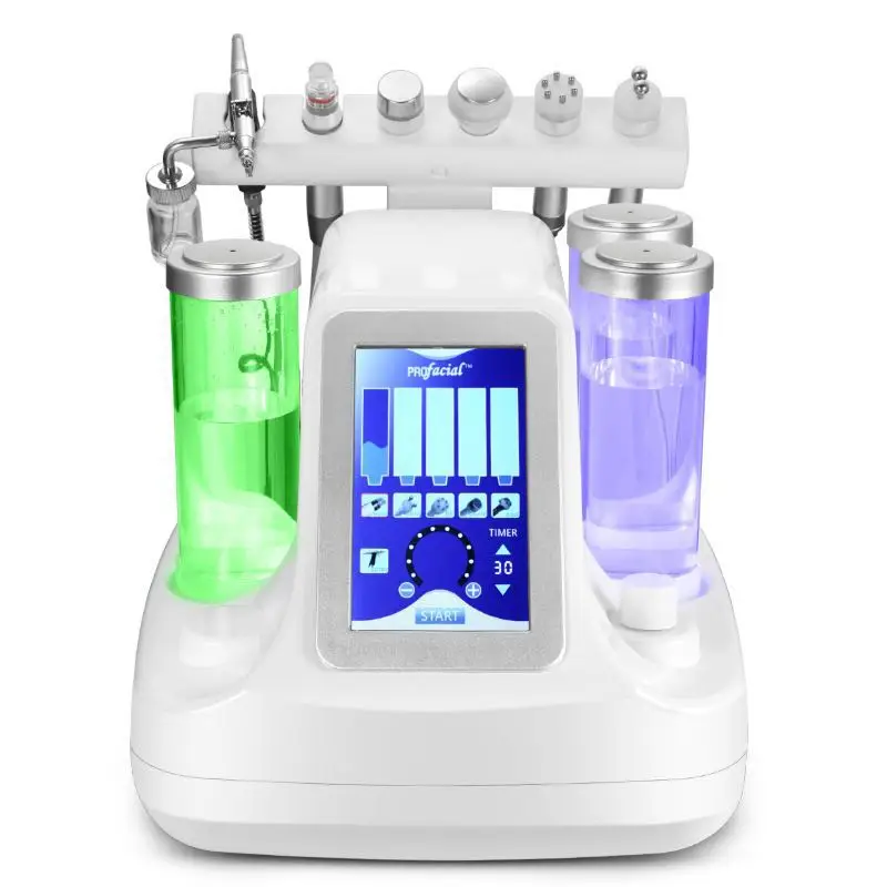 

7 в 1 гидравлическая кислородная Очищающая многофункциональная машина для лица