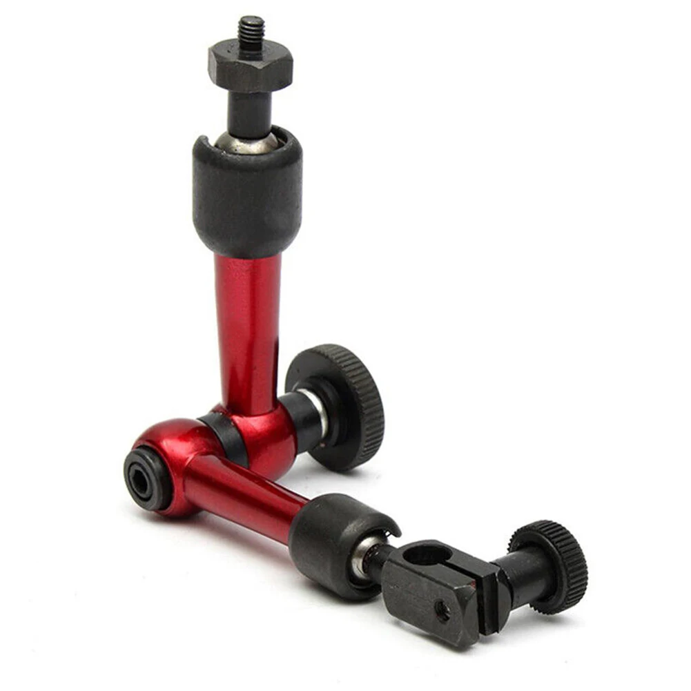 

Magnetic Holders Dial Test Holder Stand Red Universal Aluminum Alloy Black Durable Gauge Magnetic High Quality