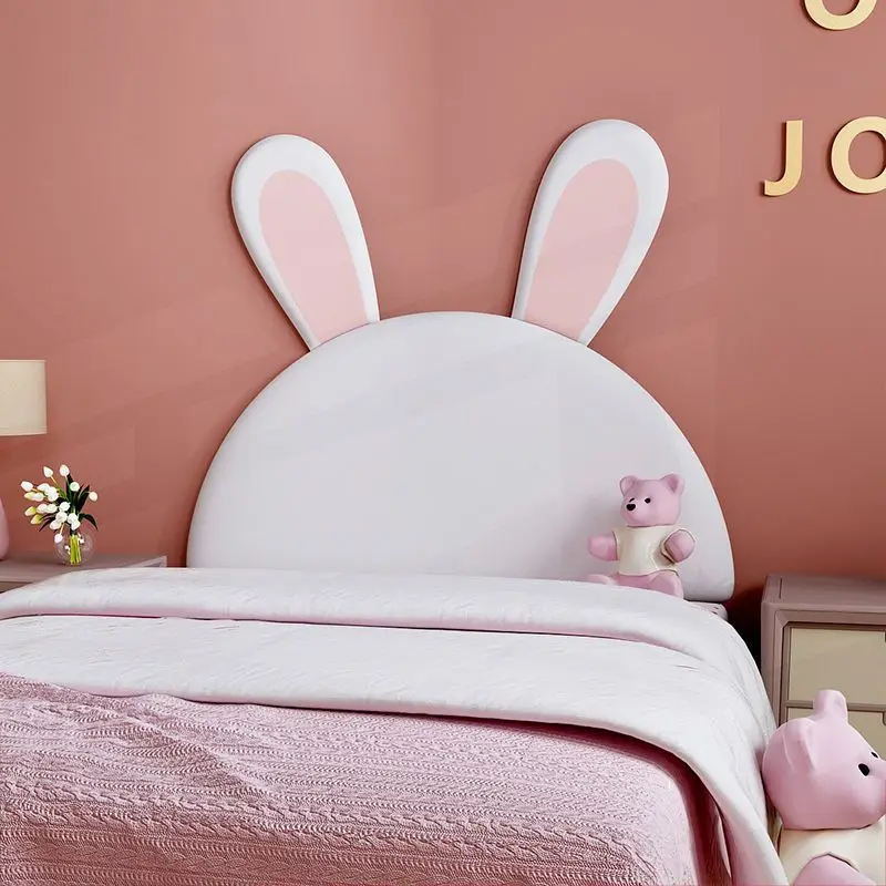 

Cartoon Rabbit Kids Room Bed Headboard Bedroom Furniture Head Board Cabecero Cama Tete De Lit Tatami Wall Panels