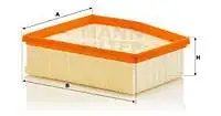 

Air filter for C23124