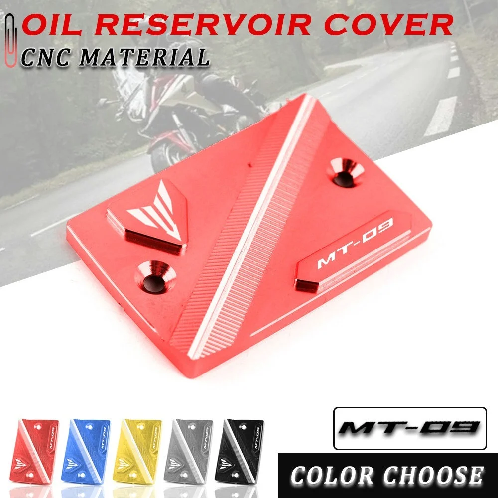 

For Yamaha MT-07 MT-09 FJR1300 FZ1 FZ1N CNC Motorcycle Accessories Master Cylinder Front Brake Fluid Reservoir Cover Cap