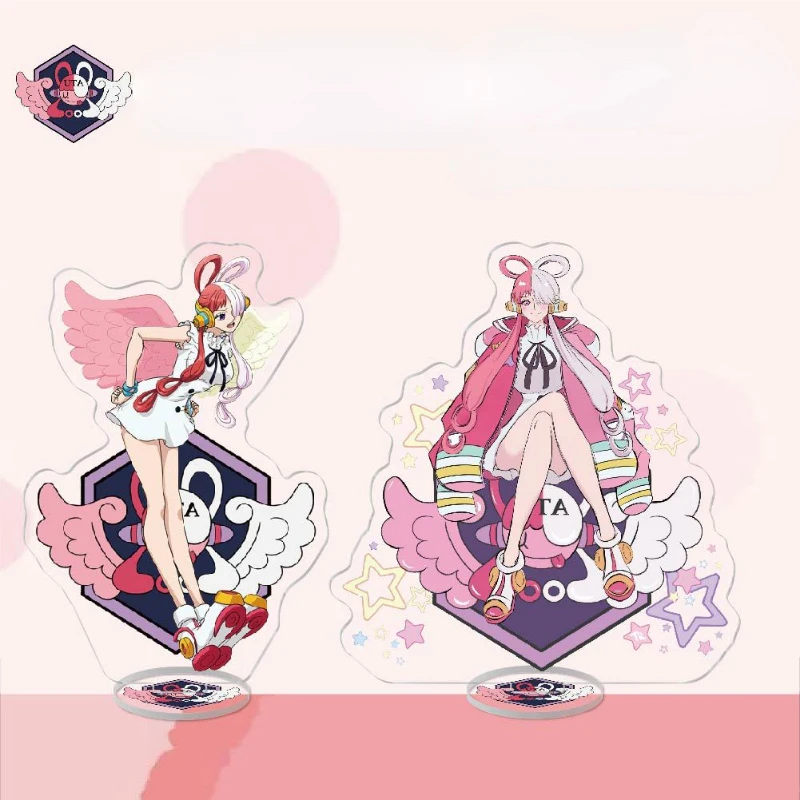 

FILM RED KeyChain Men Uta Key Chain Women Plate Desk Decor Standing Collection Ornament Accesorios Kids Acrylic Doll Party Gift