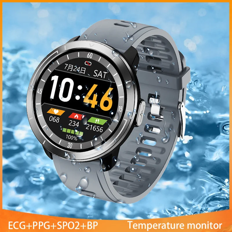 

Xiaomi Mijia Inteligentny Zegarek Ekg PPG SPO2 Monitor Temperatury Ciała Sport Smartwatch Krokomierz Bransoletka Prognoza Best